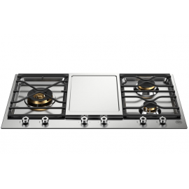 Bertazzoni PM36 3 0GX 89εκ. Aερίου Mε 3 Kαυστήρες + Grill Teppanyaki